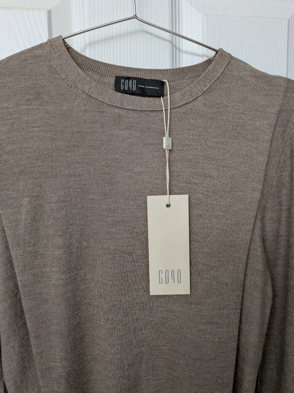 GOYO made in Mongolia Silk/Cashmere Blend Sweater | SZ Med - Picture 2 of 8